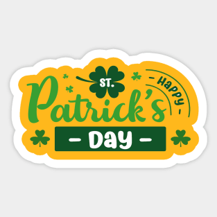 Happy saint patric's day 2023 Sticker